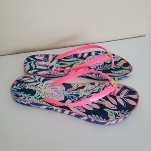 Lilly Pulitzer Pool Flip Flops